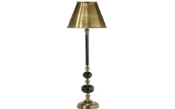 Vardagsrum|Lampfötter < PR Home Abbey Lampfot 50cm Svart/Antikmässing