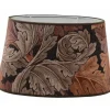 Ovala Lampskärmar < Hallbergs Acanthus Velvet Oval Lampskärm 30cm Acorn William Morris