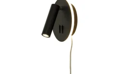 Läslampor < Aneta Ace Vägglampa LED 6+3W 3000K Svart