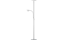 Uplight|Golvläslampor-Reality Ackbar Golvlampa LED uplight borstad stål