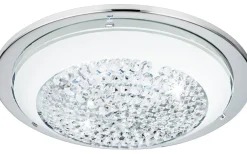 Plafonder < Eglo Acolla Plafond 29cm LED 3000K 11W Krom/Kristall
