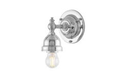Badrumslampor Vägg-Karlskrona Lampfabrik Adelborg - Förnicklad Badrum IP21