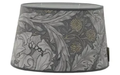 Ovala Lampskärmar < Hallbergs Africa Marigold Velvet Oval Lampskärm 25cm Limestone William Morris