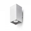 Hall & Trappa|Lampetter-Rendl Agate II Vägglampa Borstad Aluminium GU10