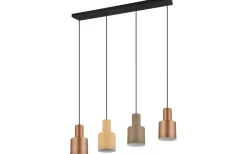 Avlånga Taklampor < Trio Lighting Agudo hänge 4-st E27 multicolor