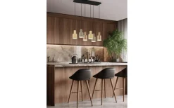 Avlånga Taklampor < Trio Lighting Agudo hänge 6-st E27 multicolor