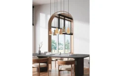 Avlånga Taklampor < Trio Lighting Agudo hänge 6-st E27 multicolor
