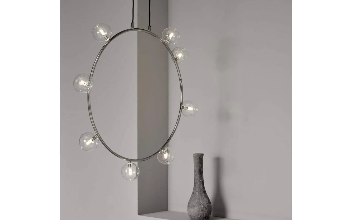 Stora Taklampor Ø50-69 Cm < CO Bankeryd Air 50 Taklampa Nickel