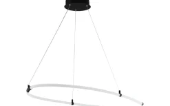 Stora Taklampor Ø70-150 Cm-Eglo Alamedilla Taklampa 97cm LED 3000K 27W Svart/Vit