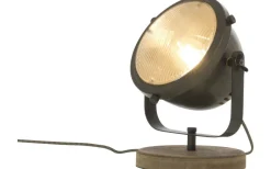 Bordslampor < Aneta Alaska Bordslampa/Vägglampa 21cm Järngrå/Trä