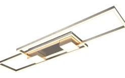 Plafonder-Trio Lighting Albany Plafond LED i borstat stål