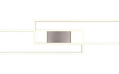 Plafonder-Trio Lighting Albany Plafond LED i borstat stål
