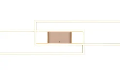 Plafonder < Trio Lighting Albany Plafond LED kaffebrun