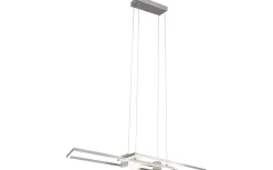 Avlånga Taklampor < Trio Lighting Albany Taklampa LED i borstat stål