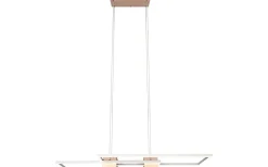 Avlånga Taklampor-Trio Lighting Albany Taklampa LED kaffebrun