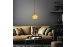 Fönsterlampor-Eglo Albaraccin Fönsterlampa 19cm Svart/Guld