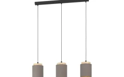 Avlånga Taklampor < Eglo Albariza Taklampa 90cm Cappuccino/Guld