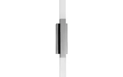 Badrumslampor Vägg < Eglo Alcudia Vägglampa 42cm LED 3000K 2x5,5W Silver IP44