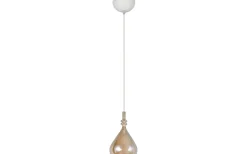 Fönsterlampor-Trio Lighting Aldea Fönsterlampa 12cm E14 bärnsten