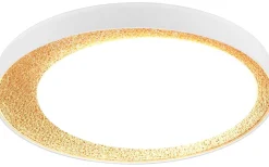 Plafonder-Reality Aleta Plafond LED guld/vit