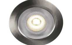 12V Led Spotlights-Llitt Alice 12V Möbelspotlight 3000K 4,7W Borstad Stål IP44