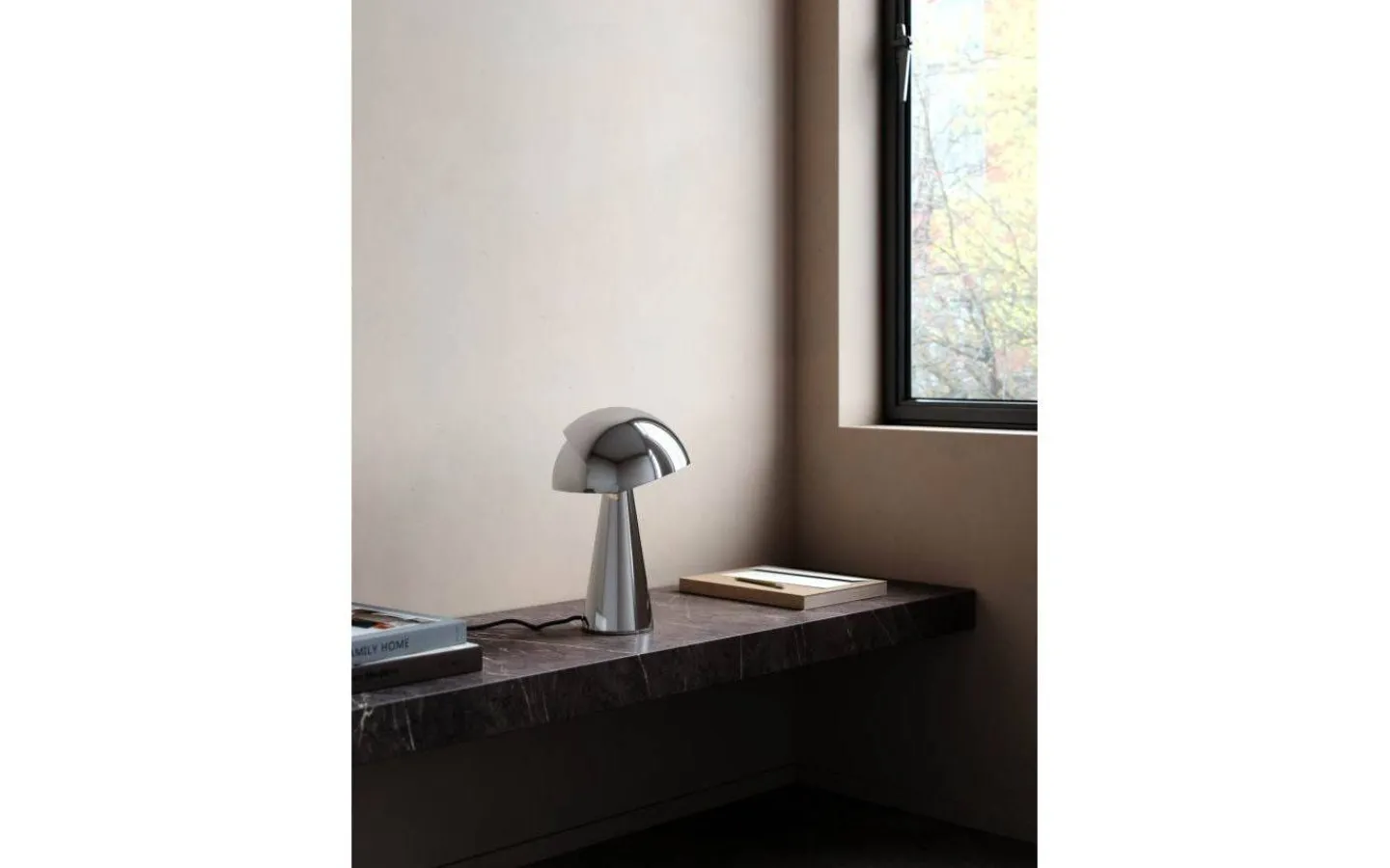 Skrivbordslampor|Bordslampor-Design for the people Align Bordslampa 34cm Krom
