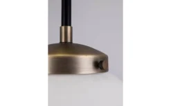 Badrum|Hall & Trappa < Globen Lighting Alley Plafond 20cm Antikmässing/Vit IP44