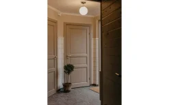 Badrumslampor Tak-Globen Lighting Alley Plafond Krom/Vit IP44