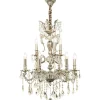 Kristallkronor < Aneta Allington Kristallkrona 60cm 9L Antiksilver