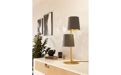 Bordslampor < Eglo Almeida 2 Bordslampa 61cm Borstad Mässing