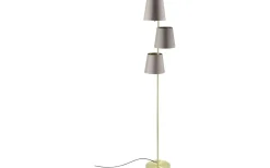 Golvlampor < Eglo Almeida 2 Golvlampa 167cm Borstad Mässing