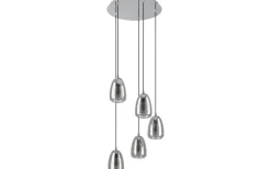Stora Taklampor Ø50-69 Cm < Eglo Alobrase Taklampa 54cm Svart Rök
