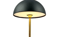 Uppladdningsbara Lampor Inomhus-Dyberg Larsen Along Uppladdningsbar Bordslampa 12/20cm 2 styck Svart/Mässing