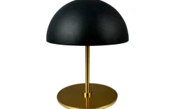 Uppladdningsbara Lampor Inomhus-Dyberg Larsen Along Uppladdningsbar Bordslampa 12/20cm 2 styck Svart/Mässing