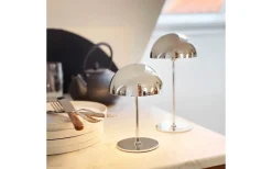 Bordslampor-Dyberg Larsen Along Uppladdningsbar Bordslampa 2-Pack Krom