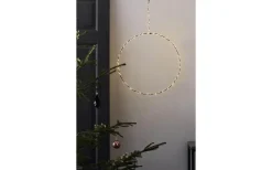 Julpynt Inomhus|Fönsterlampor < Markslojd Alpha Pendel Cirkel 45cm Svart