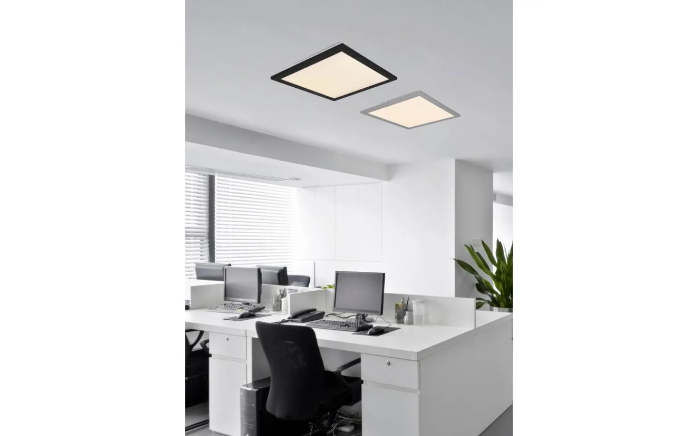 Plafonder < Reality Alpha Plafond LED 29x29cm mattsvart