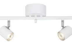 Avlånga Takspotlights|Takspot Med 2 Lampor < Cottex Alpha Takspotlight 40cm 2xGU10 Vit