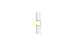 12V Led Slinga-TeraLite LED Aluminiumprofil till 12V LEDlist, för inbyggnad
