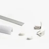 12V Led Slinga-Rendl Aluminiumprofil 1,6x1,6cm Hörn 1m