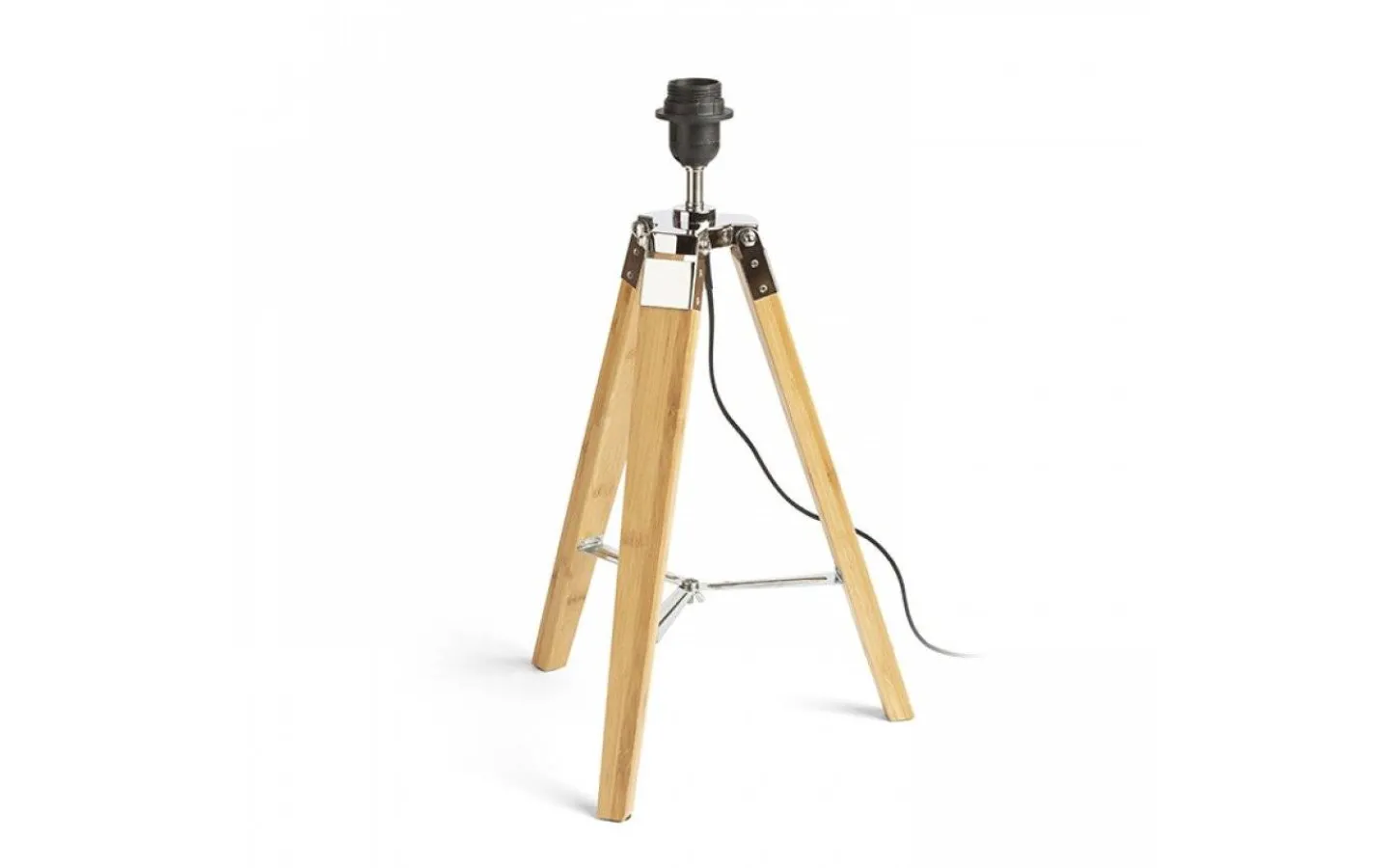 Lampfötter < Rendl Alvis Lampfot 60cm Bambu/Krom