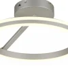 Plafonder-Trio Lighting Amador Plafond LED i borstat stål