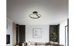 Plafonder-Trio Lighting Amador Plafond LED mattsvart