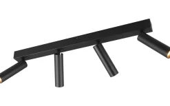 Avlånga Takspotlights|Takspot Med Minst 4 Lampor < Trio Lighting Ambala Spotlight LED 4-delad mattsvart