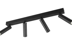 Avlånga Takspotlights|Takspot Med Minst 4 Lampor < Trio Lighting Ambala Spotlight LED 4-delad mattsvart