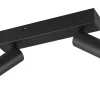 Takspot Med 2 Lampor-Trio Lighting Ambala Spotlight LED 2-delat mattsvart