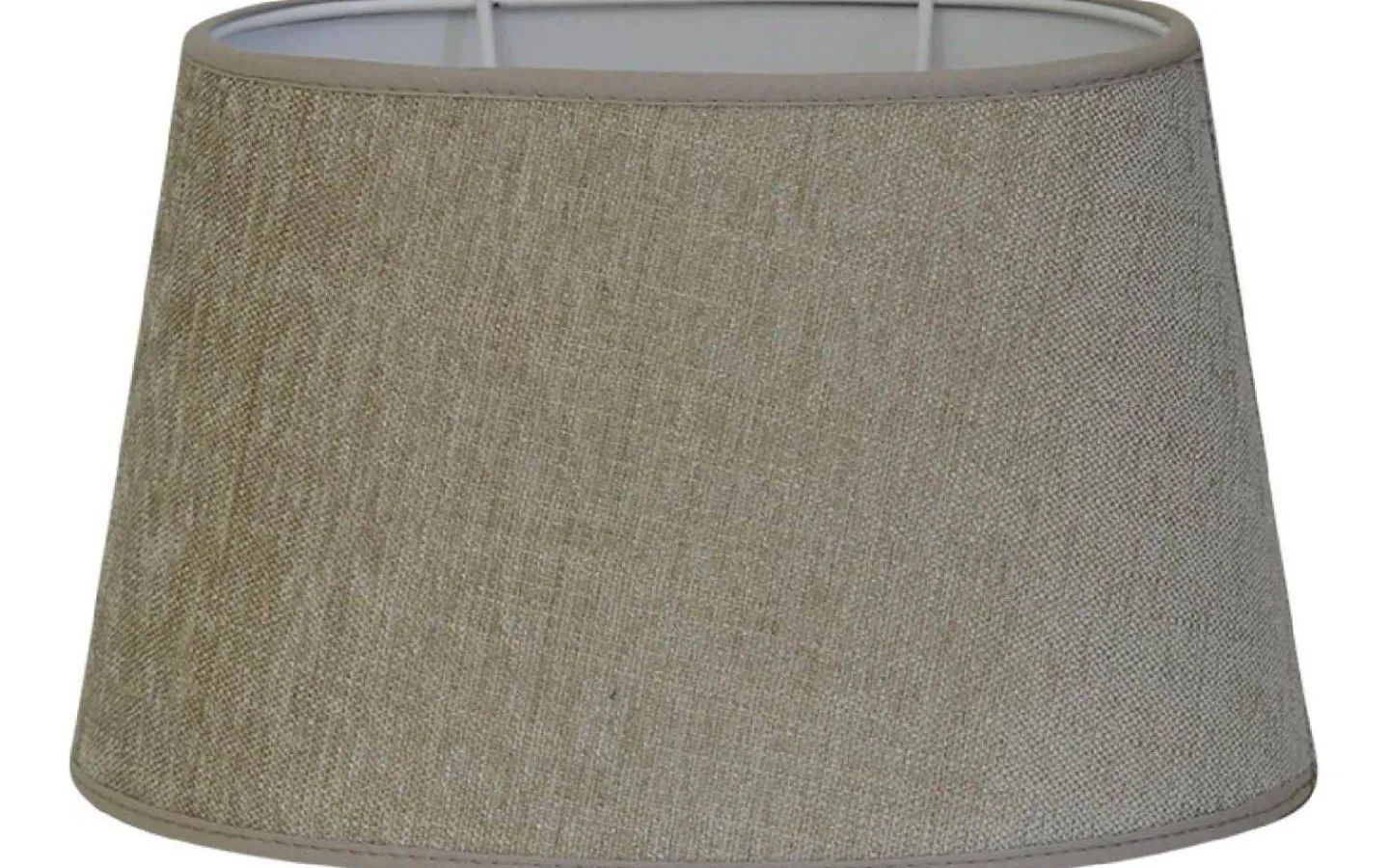 Ovala Lampskärmar < Hallbergs Amelia Oval Lampskärm 20cm Sand