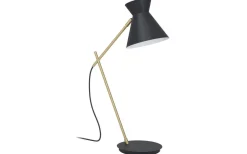 Skrivbordslampor-Eglo Amezaga Skrivbordslampa 58cm Svart/Mässing