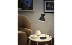 Skrivbordslampor-Eglo Amezaga Skrivbordslampa 58cm Svart/Mässing