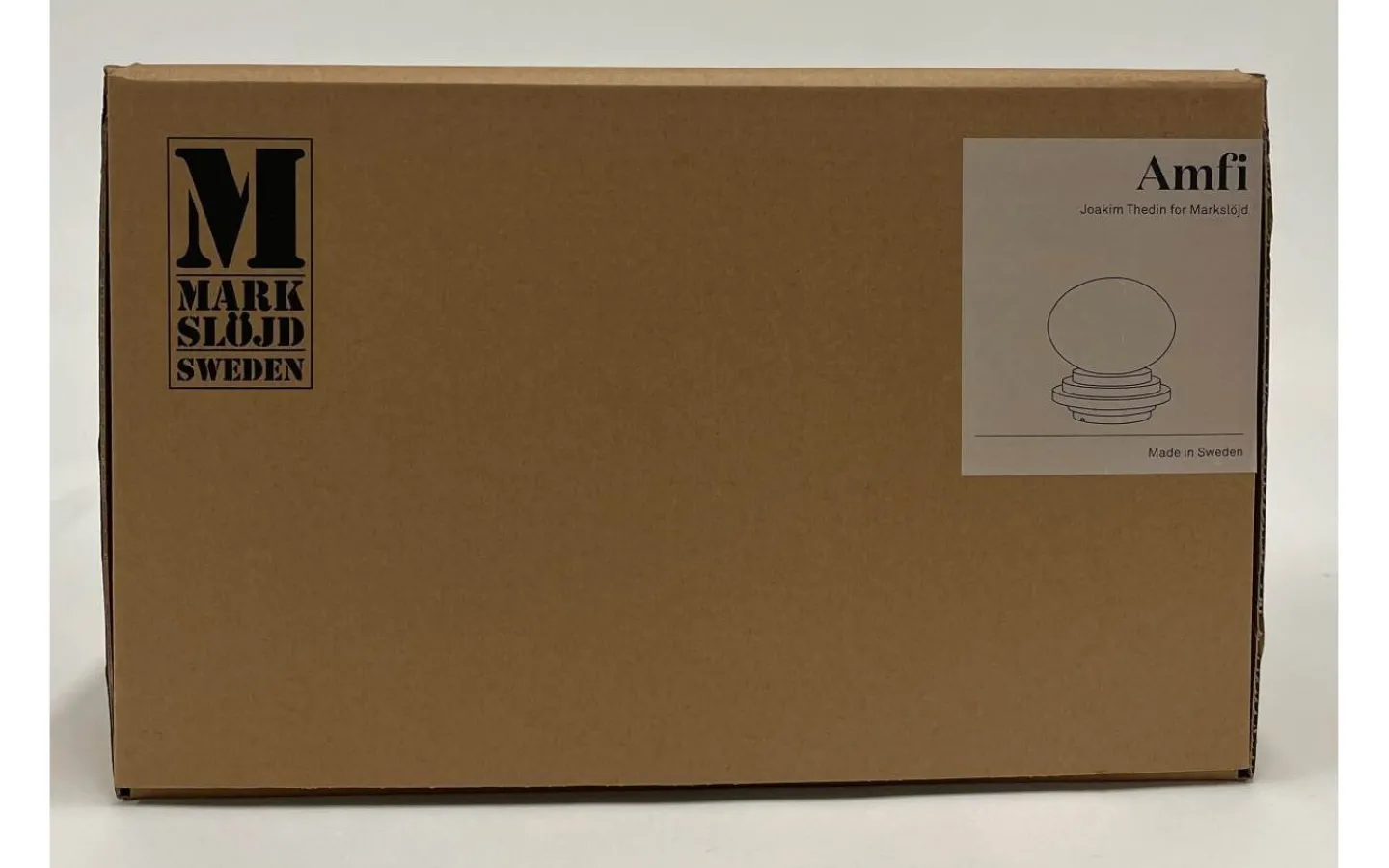 Bordslampor-Markslojd Amfi Bordslampa 28cm Grå
